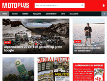 Tablet Screenshot of motoplus.nl